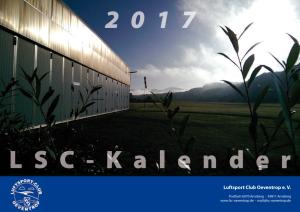 LSC-Bilderkalender 2017
