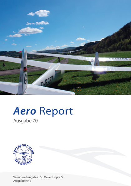 Aero Report 70 - Titelseite