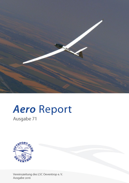Aero Report 71 - Titelseite